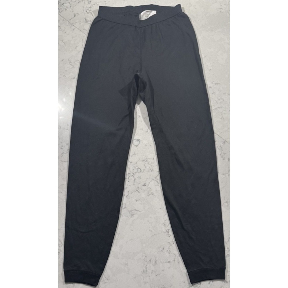 VTG Patagonia Capilene Midweight Base Layer Pants Womens Medium Black USA 44303